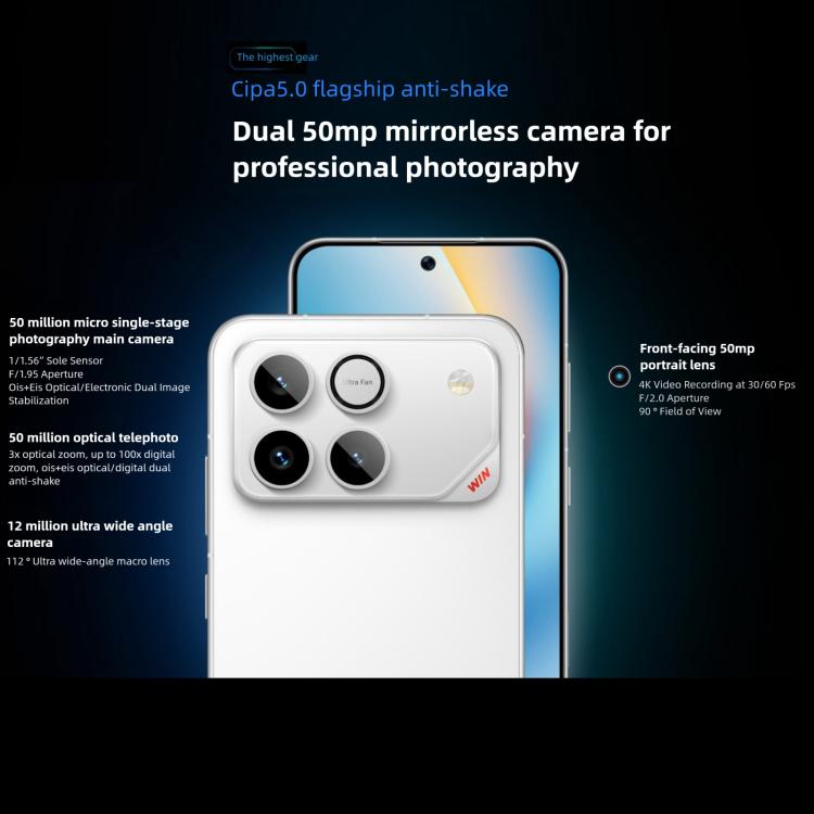 Honor WIN, 16GB+1TB, 3D Ultrasonic Fingerprint, 10000mAh Battery, 6.83 inch MagicOS 10.0 / Android 16 Snapdragon 8 Elite Gen 5 Octa Core, Network: ... - Image 18