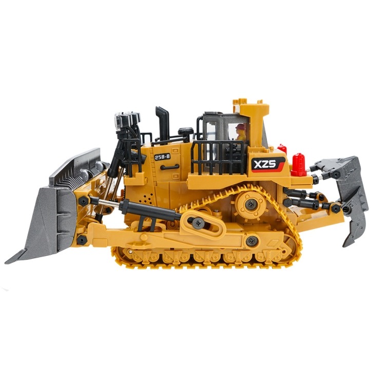 2.4G Remote Control Nine-Channel Crawler Heavy Bulldozer Children Remote Control Toy Alloy Excavator, 1031 Alloy Excavator - Image 3