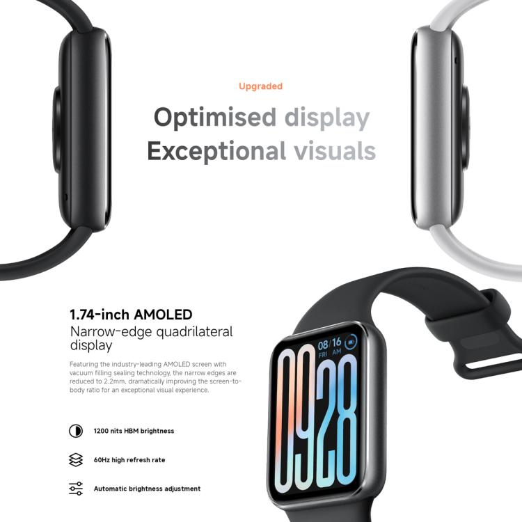 Original Xiaomi Smart Band 9 Pro Global 1.74 inch AMOLED Screen 5ATM Waterproof Smart Watch, Support Blood Oxygen / Heart Rate Monitor... - Image 4