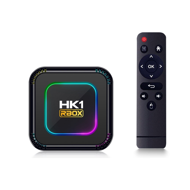 HK1 RBOX K8 8K Android 13.0 Smart TV Box with Remote Control, RK3528 Quad-Core, 2GB+16GB, 4GB+32GB, 4GB+64GB, 4GB+128GB