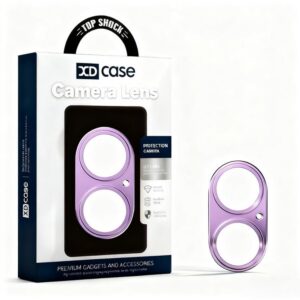 XDcase Titanium Alloy Hollow Camera Lens Protector, For iPhone 17