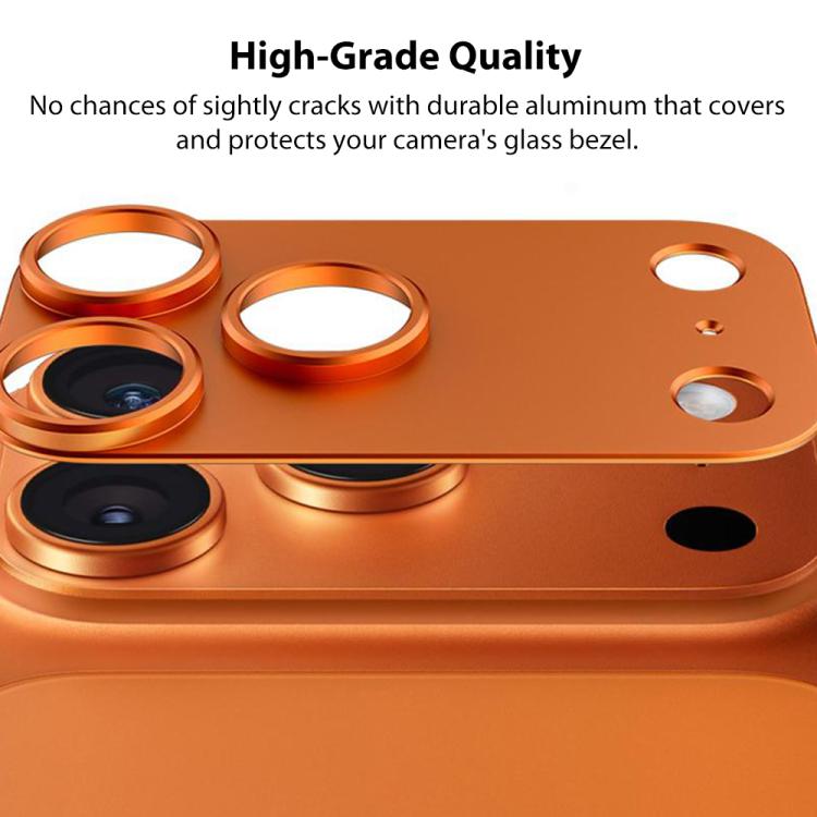 XDcase Titanium Alloy Hollow Camera Lens Protector, For iPhone 17 - Image 5