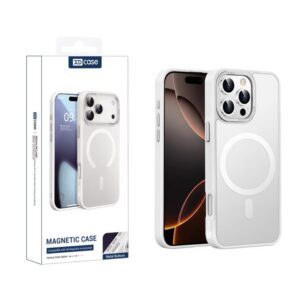 XDcase Metal Lens Frame Skin Feel Magnetic Phone Case, For iPhone 16 Pro Max, For iPhone 16 Pro, For iPhone 15 Pro Max, For iPhone 15 Pro