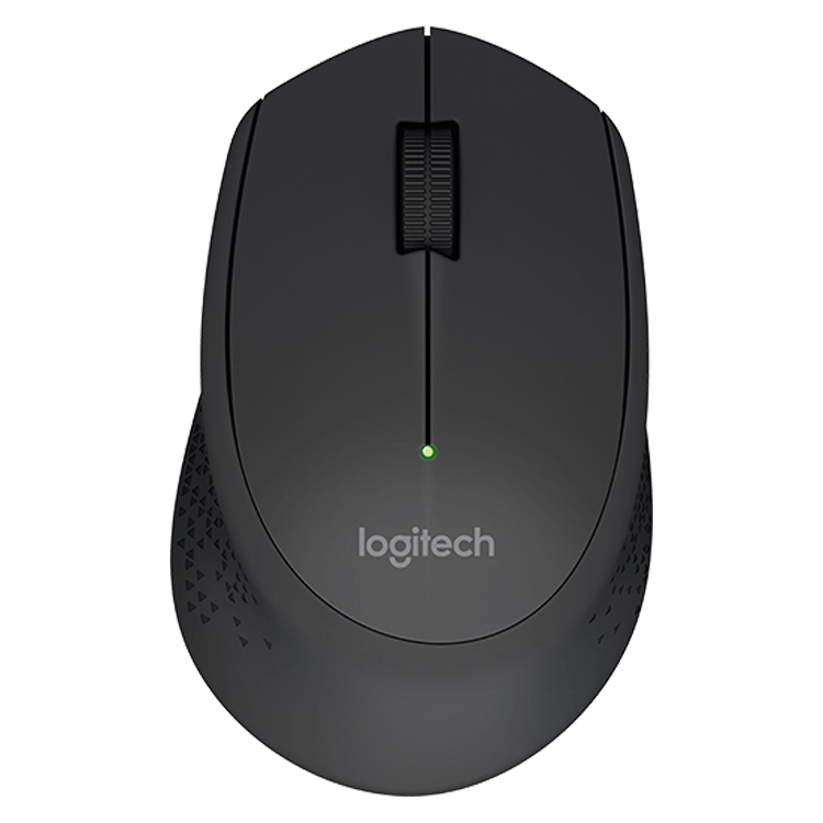 Logitech M280 2.4GHz 3-keys 1000DPI Wireless Optical Mouse, Wireless Range: 10m