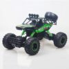 HD6026 1:12 Large Alloy Climbing Car Mountain Cross-country Four-wheel Drive Remote Control Car Toy, Size: 37cm, 6255 2.4GHz 1:16(Green)...