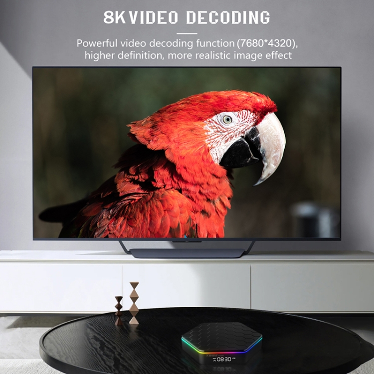 T95Z Plus 8K WiFi6 Android 12.0 Smart TV Box with Remote Control, Allwinner H618 Quad-Core, 2GB+16GB, 4GB+32GB, 4GB+64GB - Image 9