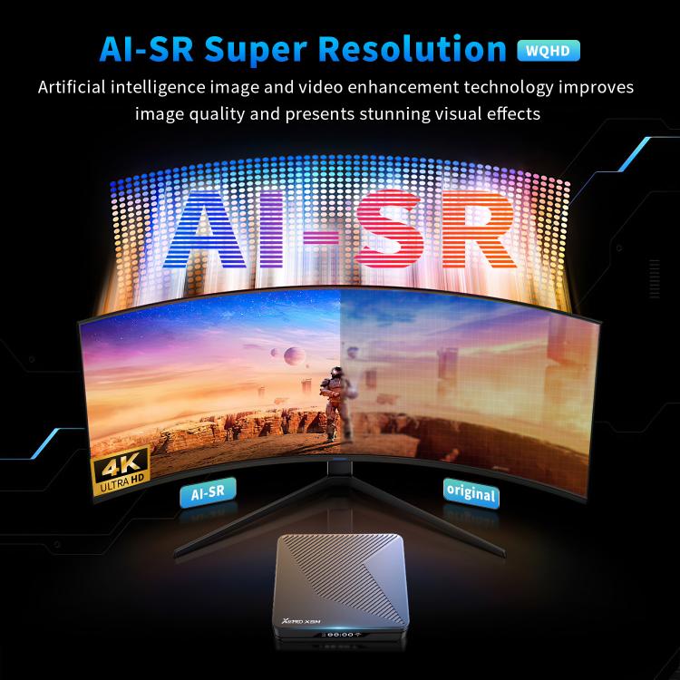 X88 Pro X5M Android 14.0 Smart TV Box, S905X5M 2.0GHz 64-bit Quad-core Cortex-A55, 2GB+16GB, 4GB+64GB - Image 5